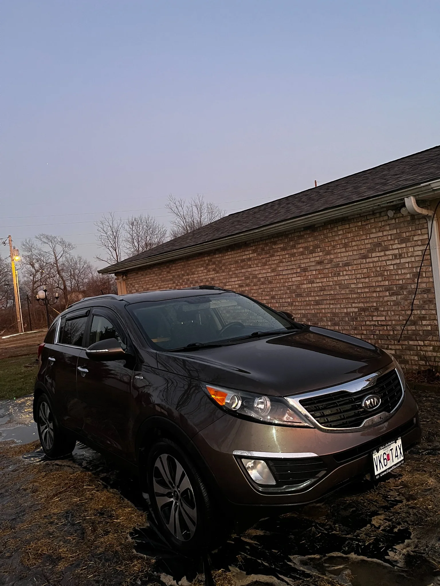 Vehicle after detailing - angle view